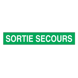 SORTIE SECOURS -4 cm