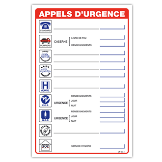Appel d'urgence