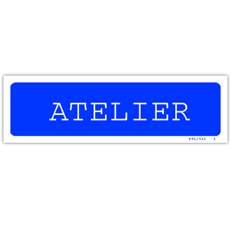 Panneau Atelier