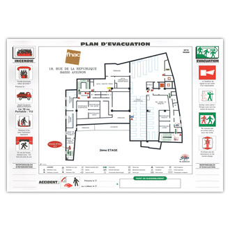 Plan d'évacuation