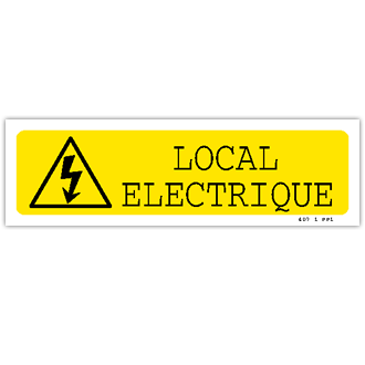 Panneau local électrique